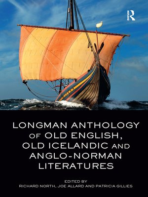 cover image of Longman Anthology of Old English, Old Icelandic, and Anglo-Norman Literatures